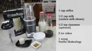 Vanilla latte shakeology! smoothie, healthy, dense nutrition, weight
loss, energy, coffee,