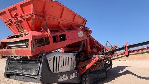 2012 Sandvik Mobile Scalping Screen QE340
