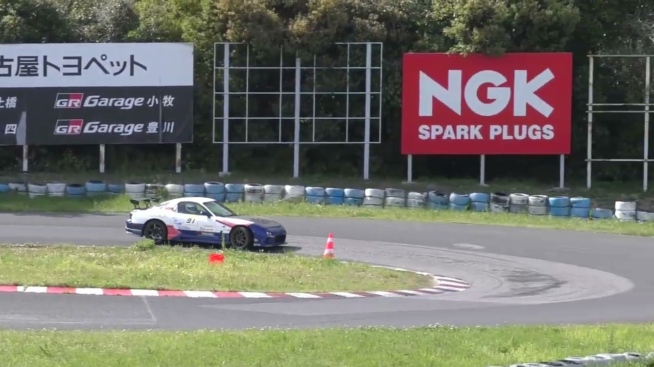 260412 JAF Chubu Gymkhana ② Mihama Circuit PTG BSC3 OZW2 RX7