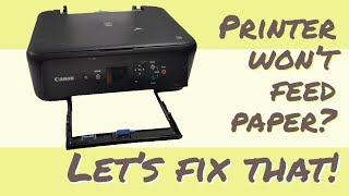 Error Code 1003 Paper Missing Even if Tray is Full Canon PIXMA TS5120 TS5150