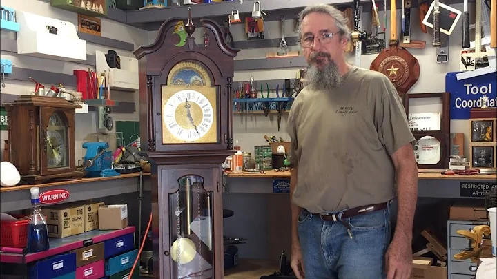 DIY Servicing a Vintage Colonial Grandfather Clock...
