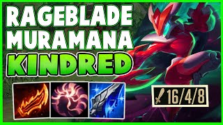 Muramana RageBlade KINDRED Literally Melts Everything! This Damage Is So Unfair! - LEAGUE Of LEGENDS