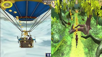 Endless Run Jungel Oz vs Run away from temple lost jungle
