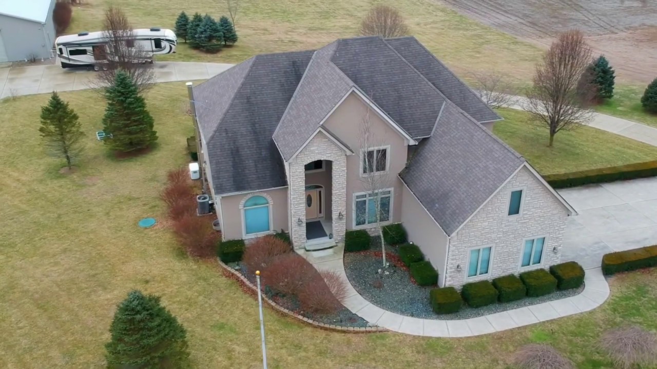 Central Ohio Real Estate Aerial Drone 7733 Refugee Road Southwest, Etna, Ohio YouTube