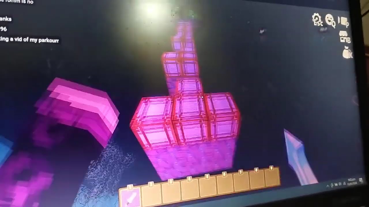 Show case of my parkour map that i built 2 months ago btw it didn't get added to the game 😞