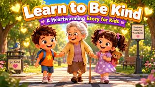 Children Learn to Be Kind! | ❤️A Heartwarming Day at the Park | Queen English Kids