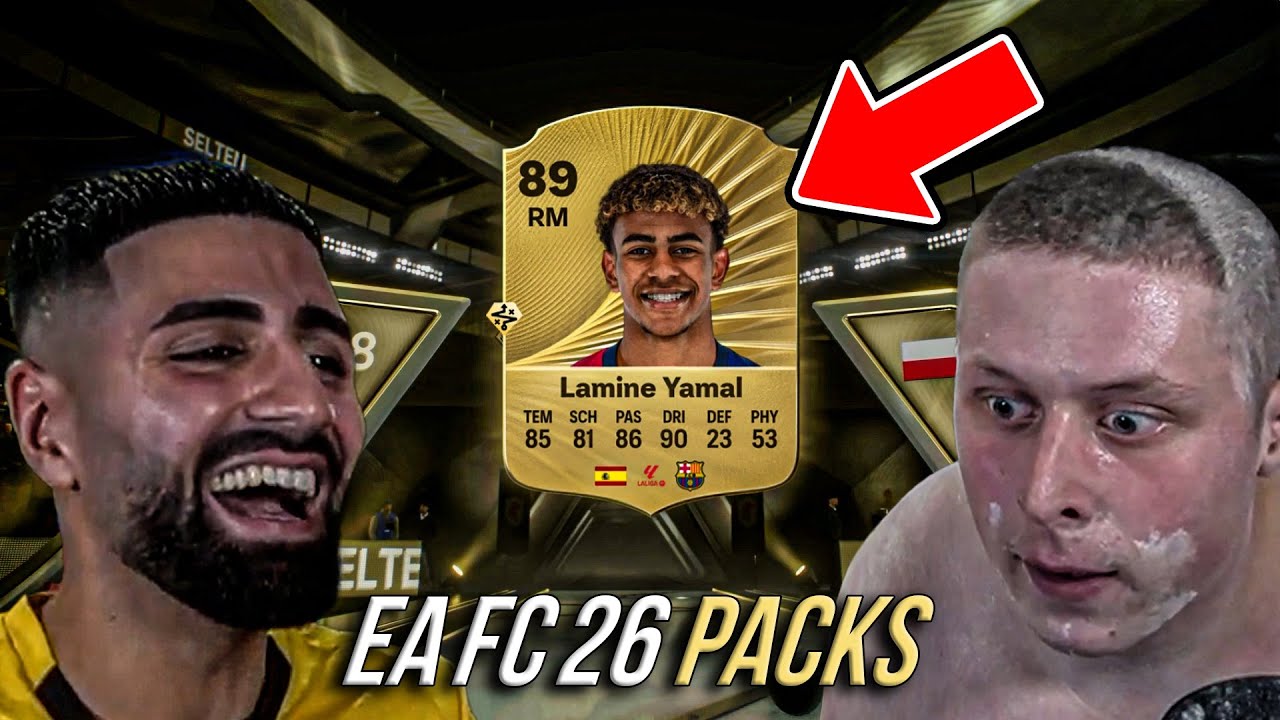 Jordan & Semih ZIEHEN ERSTE EA FC 26 PACKS (pack luck)