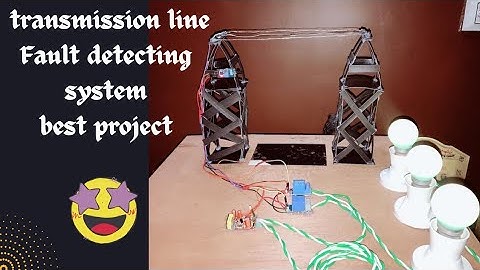 Transmission Line Fault Detection Project | Line to Line Fault Detection Electrical Project Idea