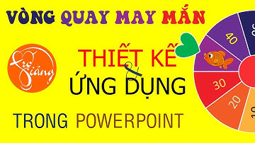 Thiết kế và ứng dụng Vòng quay may mắn trong PowerPoint