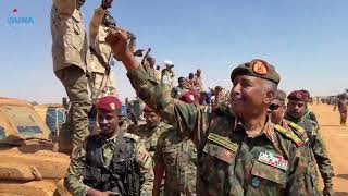 AlBurhan inspects the Fifth Brigade as part of his follow up to assess the level of combat readiness
