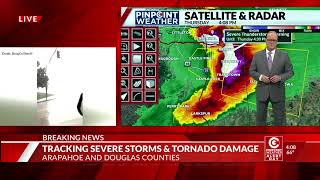 KDVR FOX 31 Denver/KWGN Colorado's Own Channel 2 Severe Weather Coverage June 22, 2023