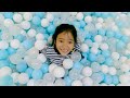 KEYSHA &amp; SHEENA BERMAIN PROSOTAN MANDI BOLA - Kids Play Indoor Games And Have Fun