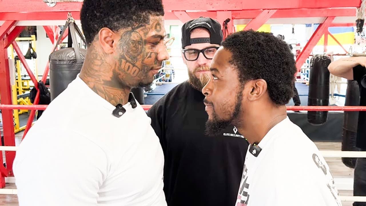 Blueface vs Keyshawn Davis INSANE FACE OFF: “He’s Dead Ass — Nervous Laugh!”