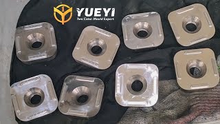 How can a single mold produce two different products? Interchangeable Inserts