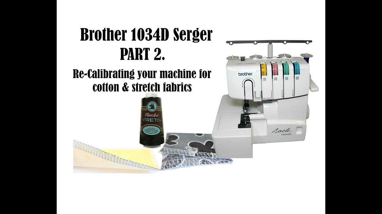 How To: Thread the Brother 1034 D Serger 