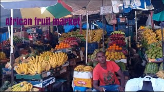 Inside African biggest fruit market in Uganda