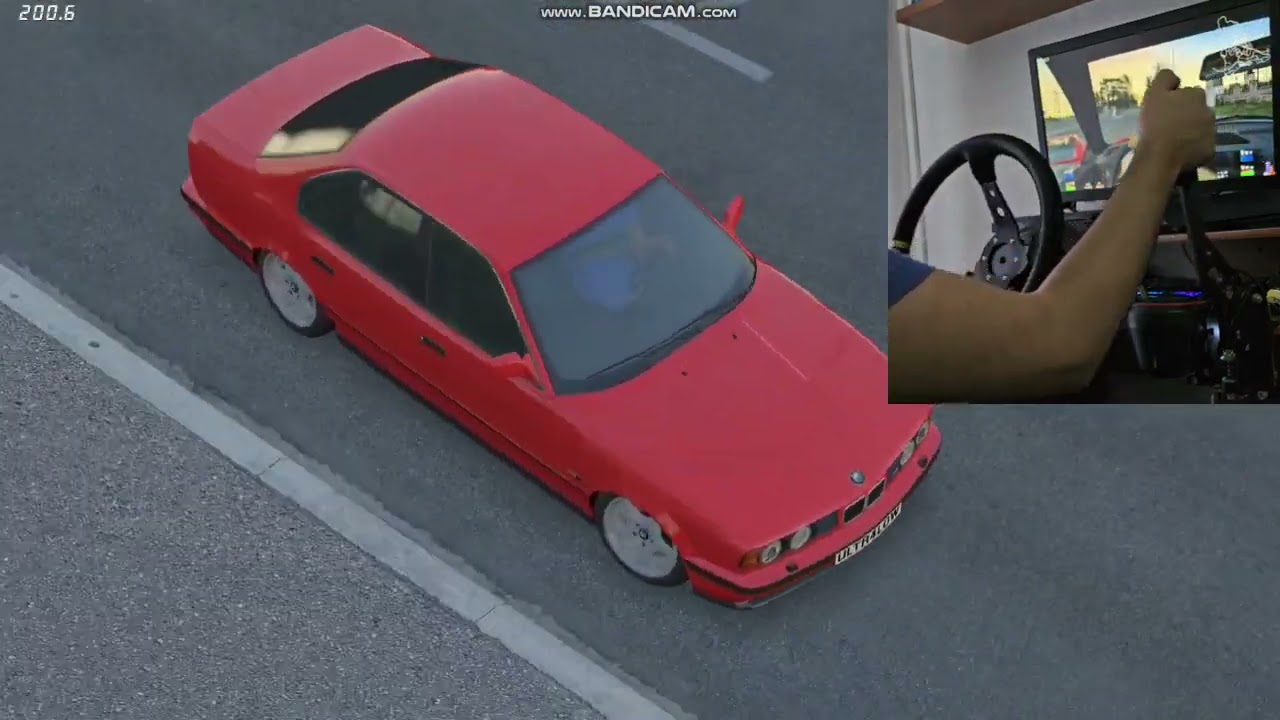 LFS - M5 E34 (335hp) street drifting - with cam - T300 w/ 350mm + shifter + ebrake (full manual)