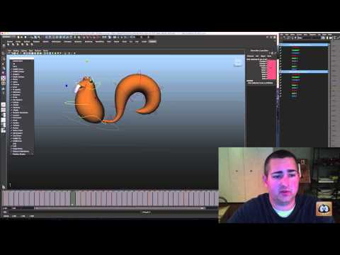 Animation Tutorial: Free Squirrels Rig - Adding Overlap to Ears