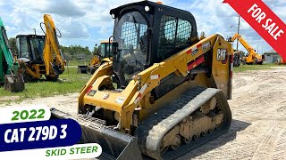 2022 Caterpillar 279D3 Skid Steer