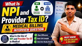 What Is NPI and Provider Tax ID | Difference Between NPI and Tax ID in Medical Billing #rcm