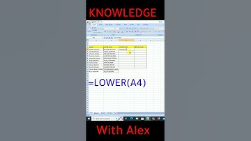 Change Case in Excel | Change Text to Upper, Lower and Proper Case in Excel | #shorts