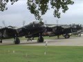 Avro Lancaster,s PA 474 & KB 726 start up, take off , display and land together