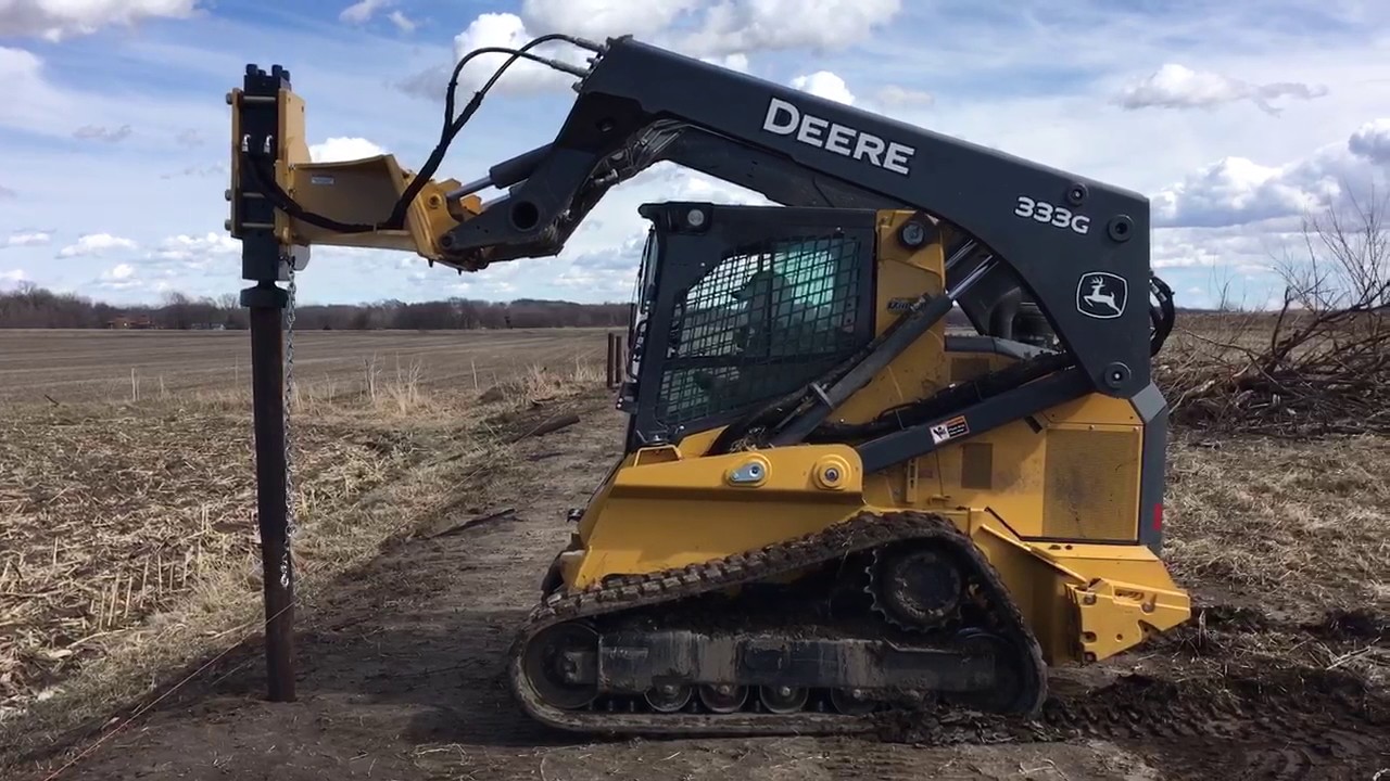 Thielen MFG Post Hole Driver YouTube