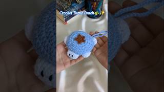 Girls, this is your sign to get this🐢✨| Crochet turtle pouch🧶| #crochet #turtle #viral #diy #shorts