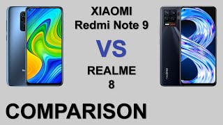 COMPARISON Xiaomi Redmi Note 9 VS RealMe 8