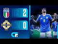 ✅ ITALIA le GANÓ 2-0 a IRLANDA DEL NORTE y JUGARÁ contra BOSNIA por el REPECHAJE al MUNDIAL 2026