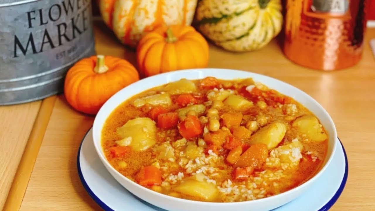 Испанское тыквенное рагу — уютный осенний рецепт