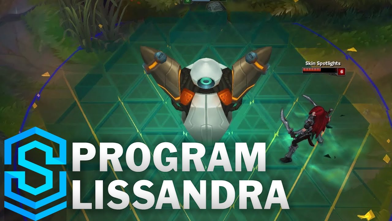 Program Lissandra Skin Spotlight Pre Release League Of Legends Youtube