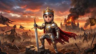 The Prince’s Glorious Victory on the Battlefield 👑⚔️ | Funny Cinderella Animation