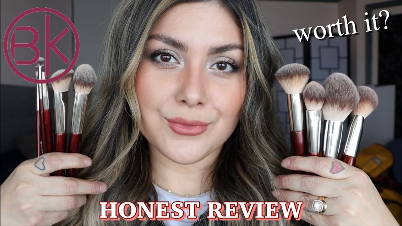 IN DEPTH BK beauty brushes review purchased honest review YouTube