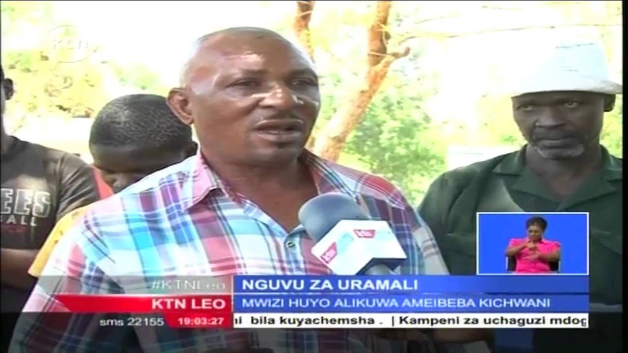 Maajabu ya Uganga: Televisheni yakwama kichwani mwa mshukiwa wa wizi Teso