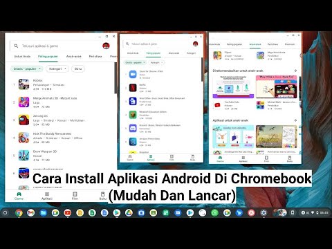 Video: Bagaimana cara mengunduh aplikasi Android ke Chromebook sekolah saya?