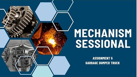 Automated Door Mechanism for Dump Trucks | Mechanism Sessional Tutorial 5 Project