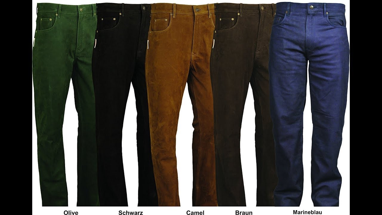 Mens Brown Leather Pants YouTube
