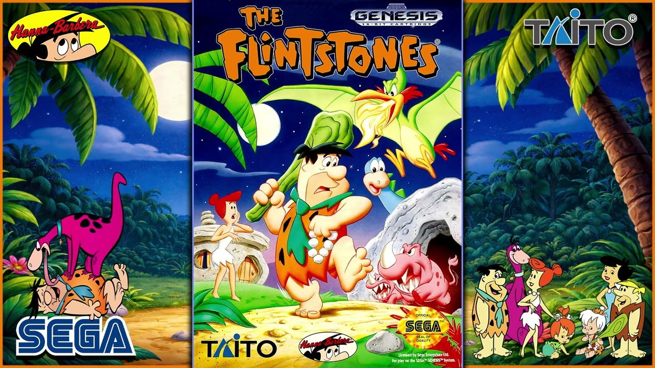 The Flintstones *TAITO* -07- Stage 4 - Dino Express (SEGA GEN/MD) - OST