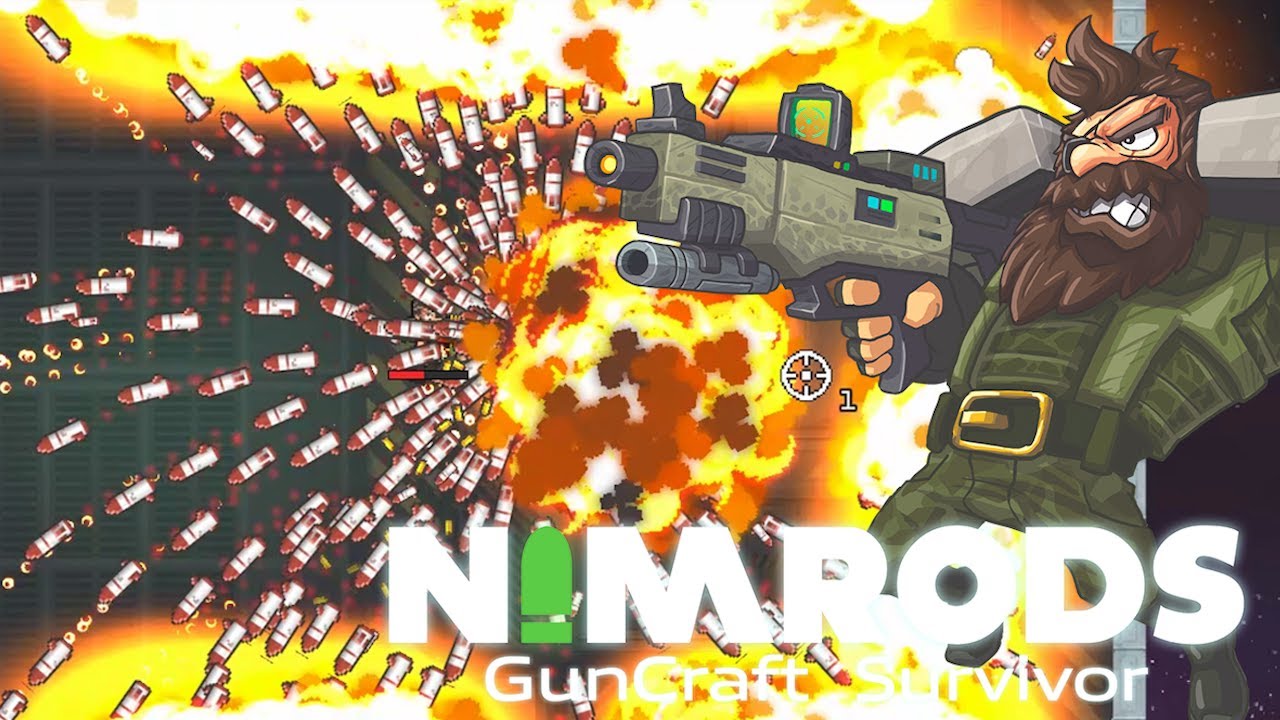 全方位にとんでもない量のミサイルを撃ちまくる【NIMRODS: GunCraft