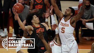Cade Cunningham’s 25 points not enough for Oklahoma State vs. Texas | College Basketball Highlights