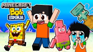 ENTRAMOS AL MUNDO DE BOB ESPONJA EN MINECRAFT  | MINECRAFT PERO SOMOS BOB ESPONJA  | JONDRES GC