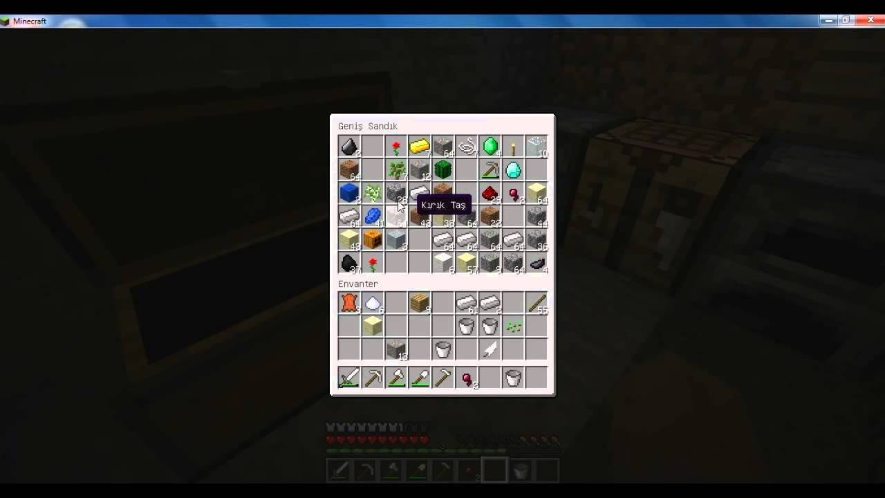 Minecraft Temel Ev Eşyaları Nasıl Yapılır ? - YouTube
