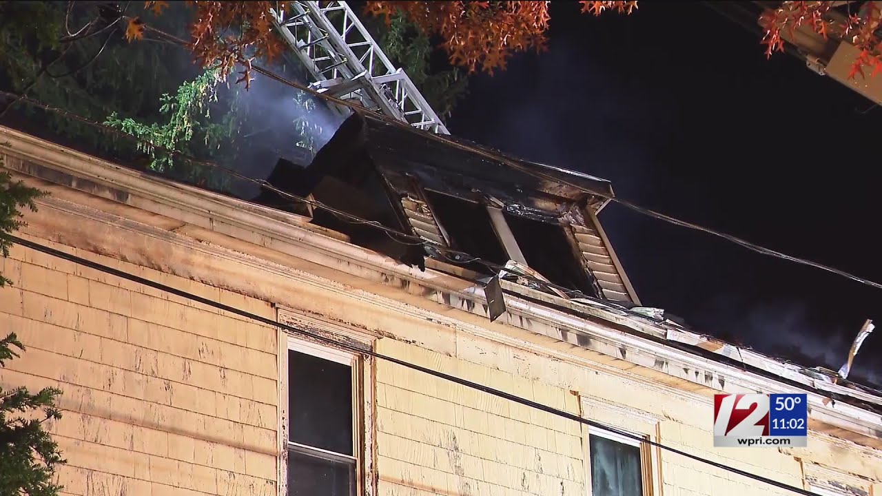 New Bedford home damaged by fire - YouTube