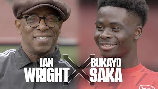 Saka x Wrighty | Bukayo on his new contract, the future and more!