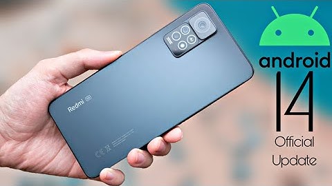 Xiaomi Redmi Note 11 Pro Android 14 HyperOS/MIUI 15 Update