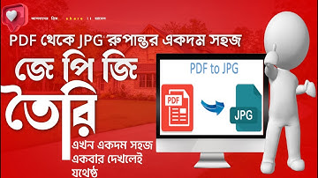 How to convert PDF to JPG without using any software