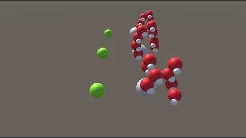 Molecular Animation Of Salt Dissolving In Water