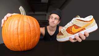 I Turned a Pumpkin into Custom Shoes!
