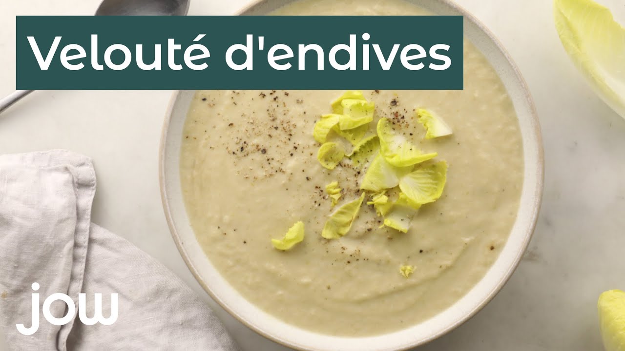 Recette du velouté d'endives - YouTube